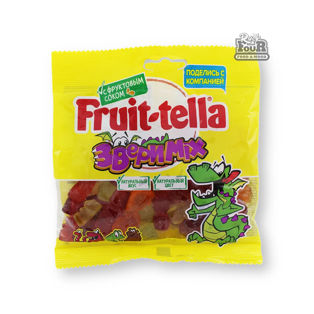 Jelly candies "Fruit-tella Zveri Mix" 150g